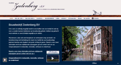 Desktop Screenshot of bouwbedrijf-zeelenberg.nl